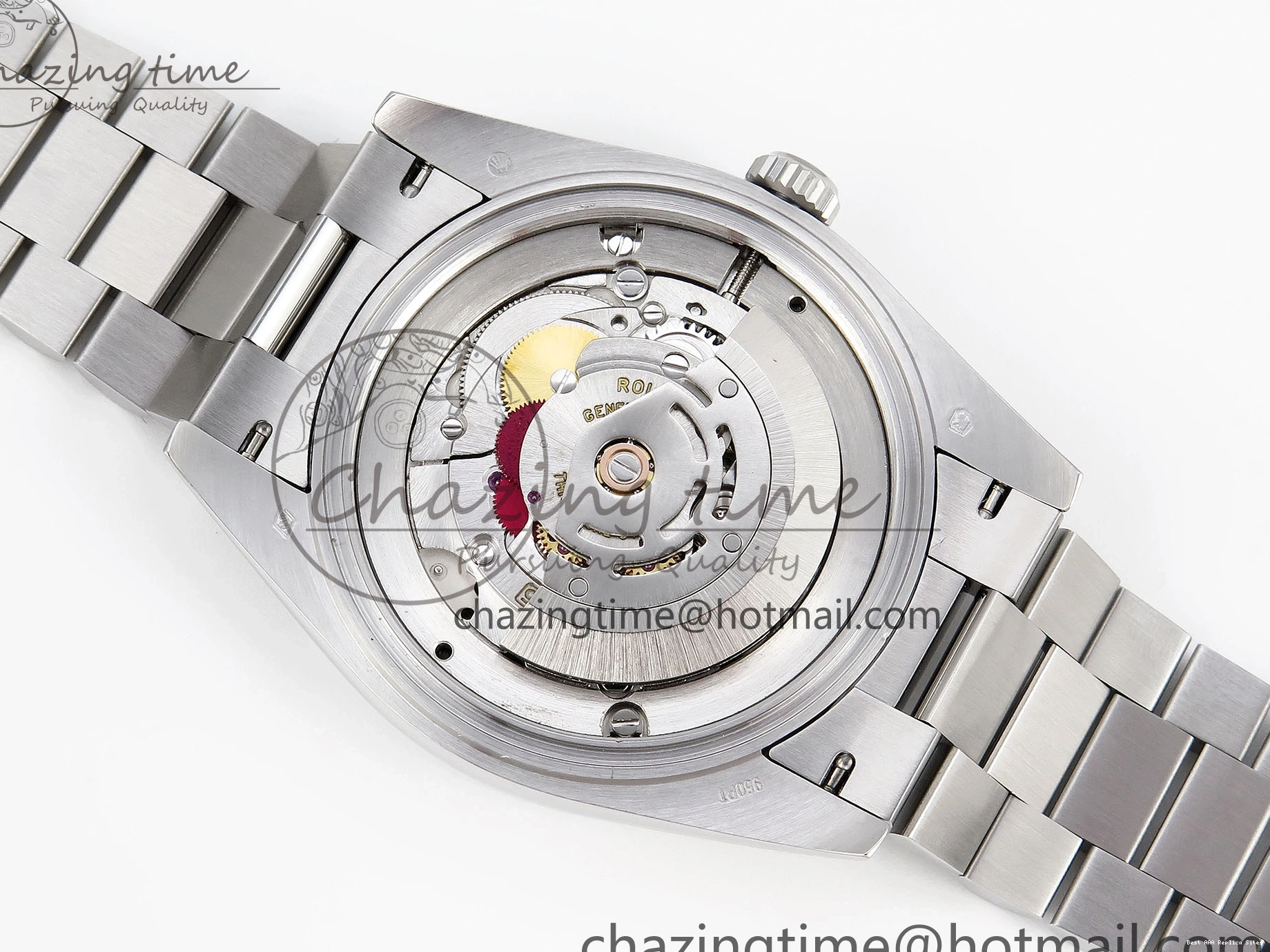 Good Copy Rolex Watches GSF Dial Bezel White Sustainable A 1920 40 SS Roman on Weight DayDate Diamonds Bracelet Gain President 1227